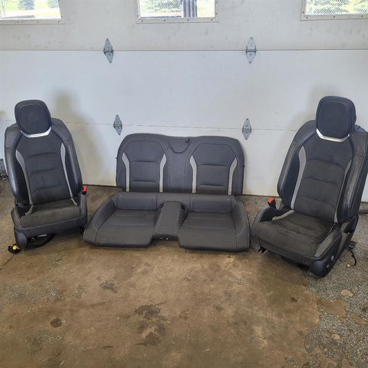 2018 CAMARO SS 1LE RECARO SEATS FRONT REAR SUEDE 24229 - image 1