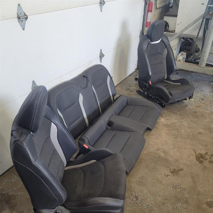 2018 CAMARO SS 1LE RECARO SEATS FRONT REAR SUEDE 24229 - image 3