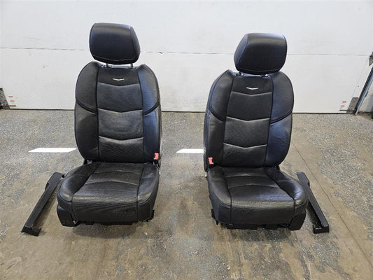 2017 ESCALADE FRONT BLACK SEATS PAIR W/LANE ASSIST 24239 - image 1