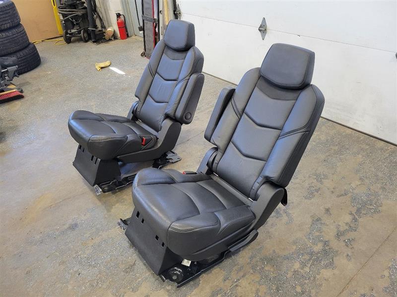 2017 ESCALADE 2ND ROW BUCKET BLACK LEATHER SEATS 24240 - image 3