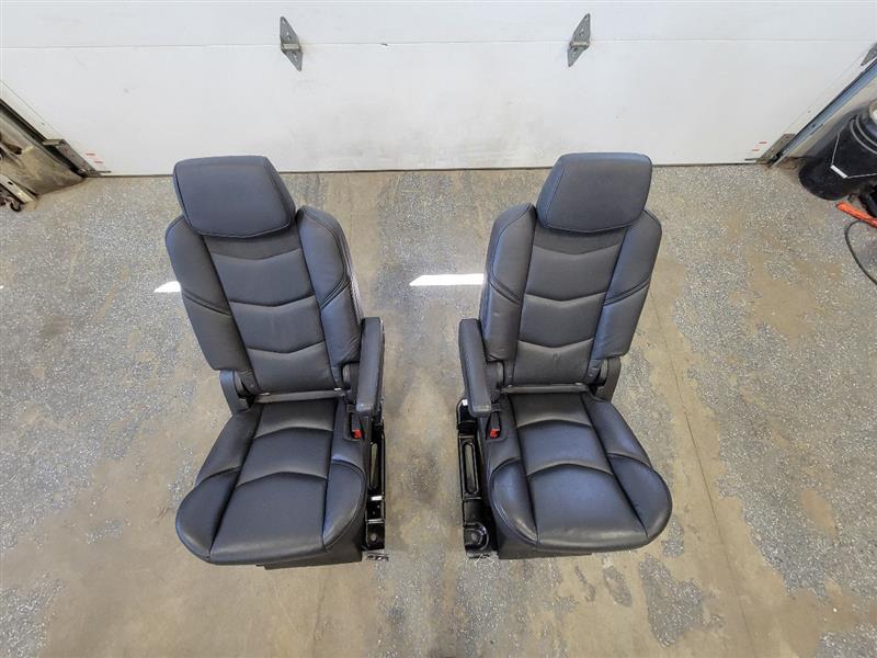 2017 ESCALADE 2ND ROW BUCKET BLACK LEATHER SEATS 24240 - image 4