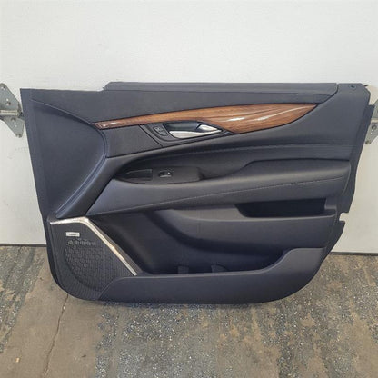 2017 ESCALADE RH FRONT DOOR TRIM PANEL BLACK 24244 - image 1