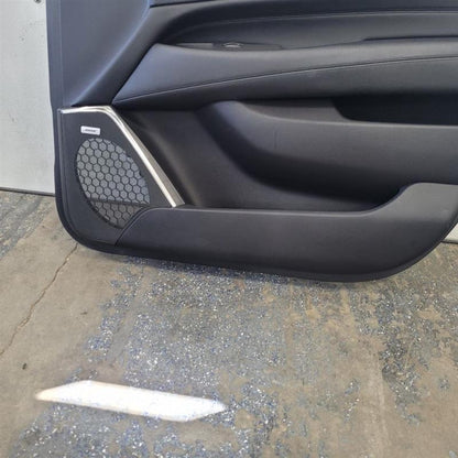 2017 ESCALADE RH FRONT DOOR TRIM PANEL BLACK 24244 - image 4