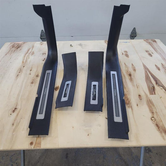 2017 ESCALADE FRONT & REAR ILLUMINATED SILL TRIM 24273 - image 1