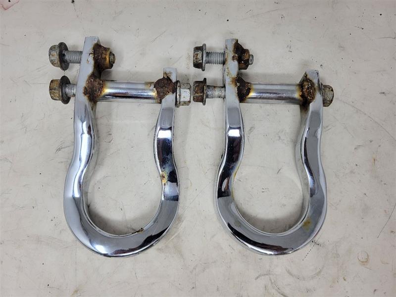 2018 SIERDEN15 CHROME FRONT TOW HOOKS WITH BOLTS 24414 - image 1