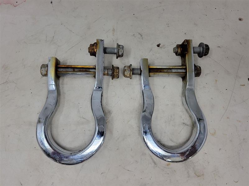 2018 SIERDEN15 CHROME FRONT TOW HOOKS WITH BOLTS 24414 - image 5