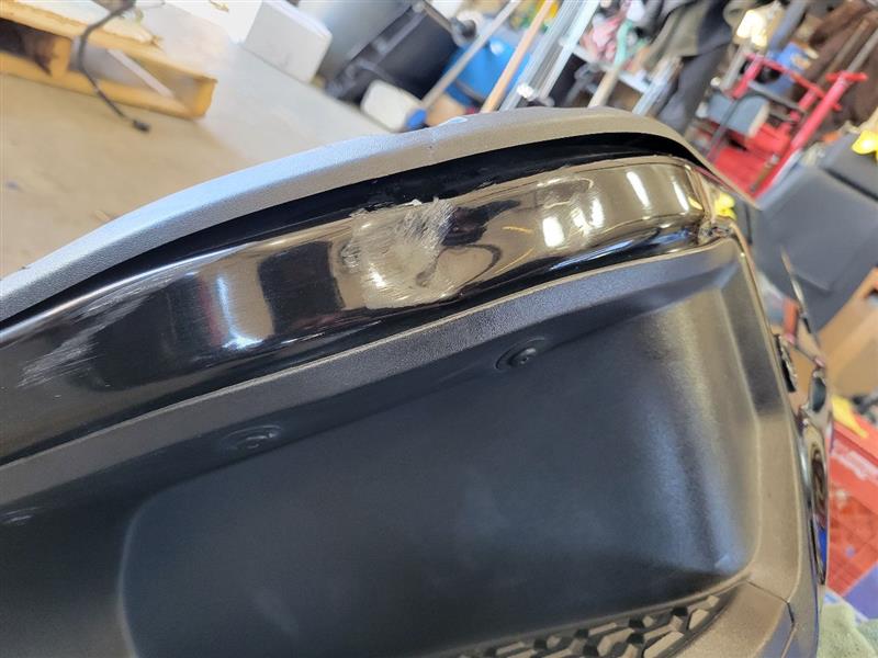 2020 SIERDEN15 REAR BUMPER BLACK 2D1 DUAL EXHAUST 24525 - image 7