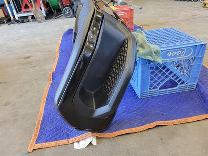 2020 SIERDEN15 REAR BUMPER BLACK 2D1 DUAL EXHAUST 24525 - image 9