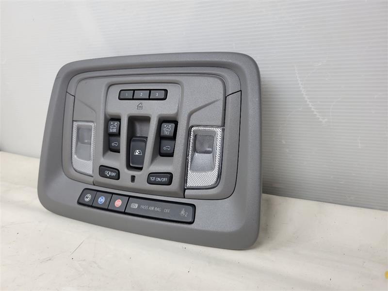 2020 SIERDEN15 OVERHEAD CONSOLE ASH GREY HOMELINK 24561 - image 4