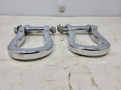 2018 SILVRDO15 OEM CHROME TOW HOOKS WITH HARDWARE 24707 - image 2