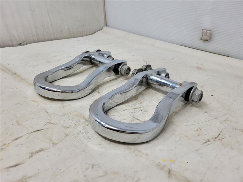 2018 SILVRDO15 OEM CHROME TOW HOOKS WITH HARDWARE 24707 - image 4
