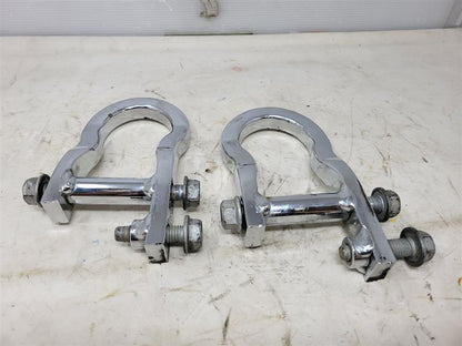 2018 SILVRDO15 OEM CHROME TOW HOOKS WITH HARDWARE 24707 - image 6