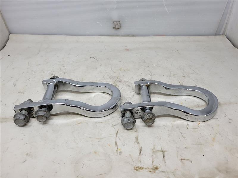 2018 SILVRDO15 OEM CHROME TOW HOOKS WITH HARDWARE 24707 - image 7