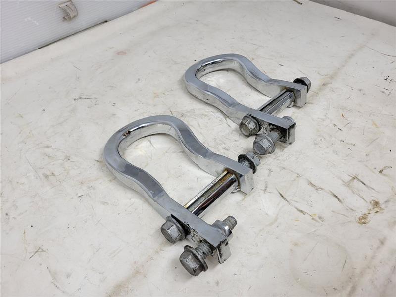 2018 SILVRDO15 OEM CHROME TOW HOOKS WITH HARDWARE 24707 - image 9
