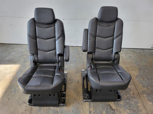 2020 ESCALAESV 2ND ROW REAR BUCKET SEATS BLACK ESV 24868 - image 1