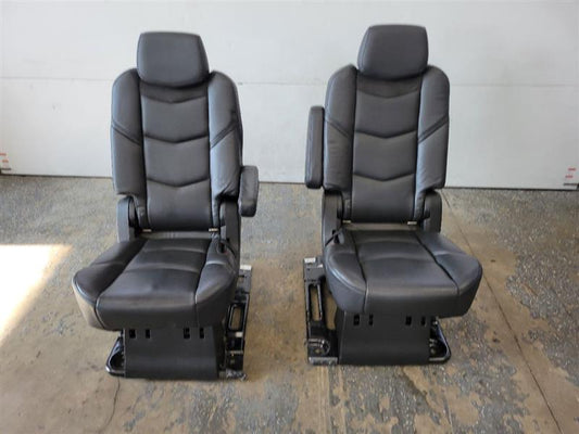 2020 ESCALAESV 2ND ROW REAR BUCKET SEATS BLACK ESV 24868 - image 2