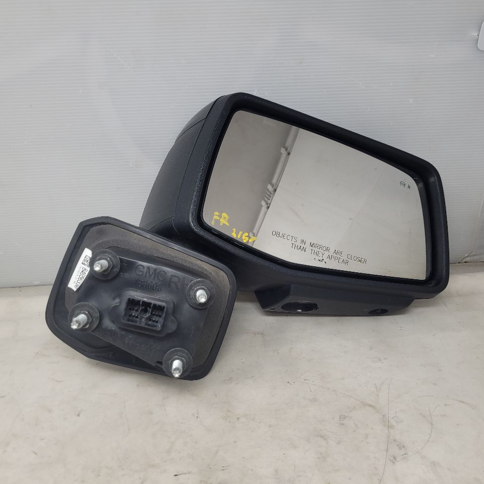 2019 SIERRA150 RH PASSENGER MIRROR BLACK CAP 25027 - image 1