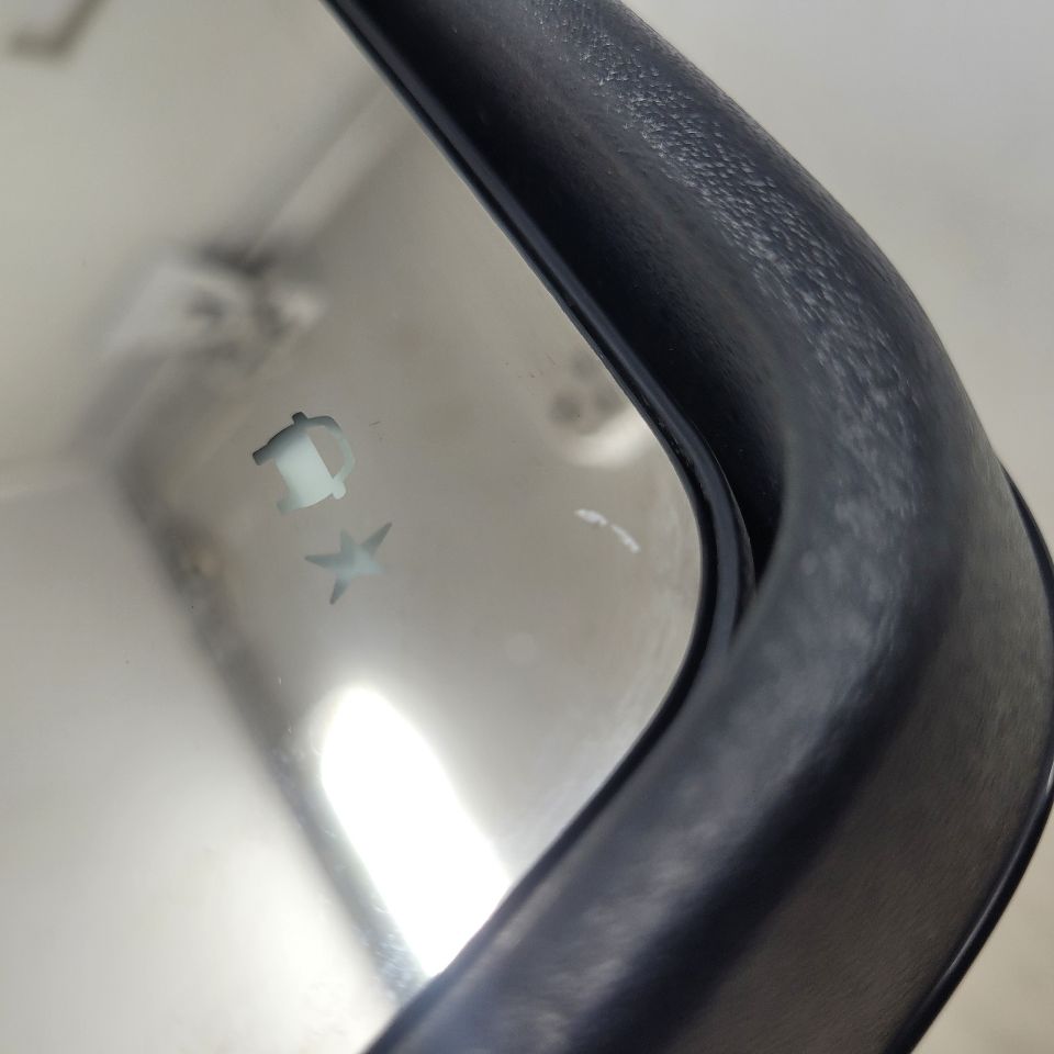 2019 SIERRA150 RH PASSENGER MIRROR BLACK CAP 25027 - image 4