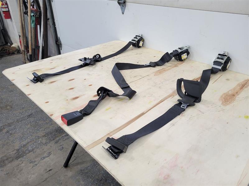 2019 SIERRA150 REAR SEAT BELT RETRACTORS BLACK 25081 - image 8