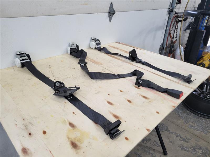 2019 SIERRA150 REAR SEAT BELT RETRACTORS BLACK 25081 - image 9