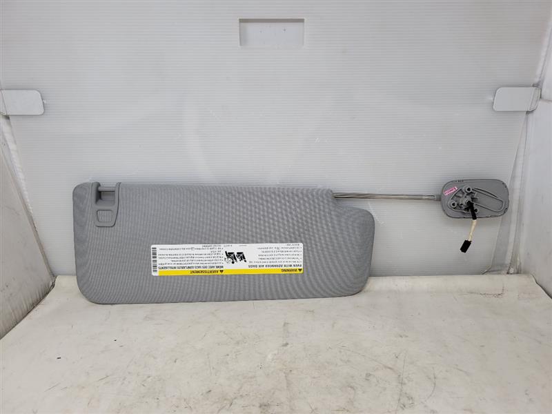2017 SILVRDO15 LH DRIVER SUN VISOR LIGHTED GREY 25259 - image 5