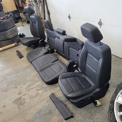2019 SIERRA150 BLACK LEATHER FRONT REAR SEATS HEATE 25316 - image 1