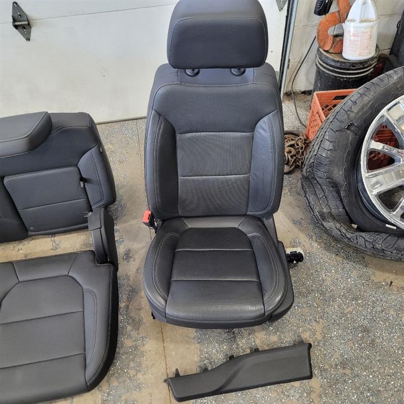 2019 SIERRA150 BLACK LEATHER FRONT REAR SEATS HEATE 25316 - image 4