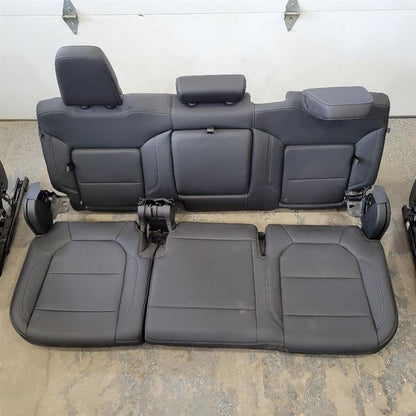 2019 SIERRA150 BLACK LEATHER FRONT REAR SEATS HEATE 25316 - image 8