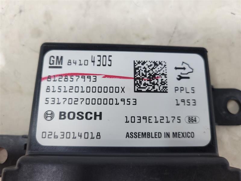 2017 SILVRDO15 DRIVER PARK ASSIST MODULE 84104305 25412 - image 7