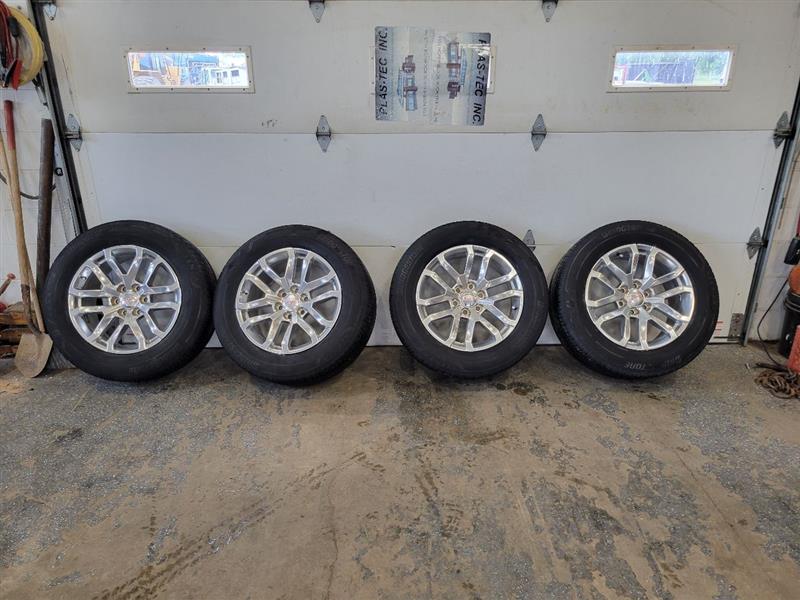 2019 SIERRA150 20" NZM WHEELS BRIDGESTONE 275/60R20 25415 - image 1