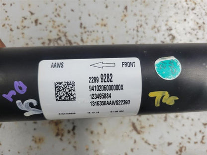 2017 CAMARO REAR DRIVE SHAFT, SS, MANUAL TRANSMI 25517 - image 10