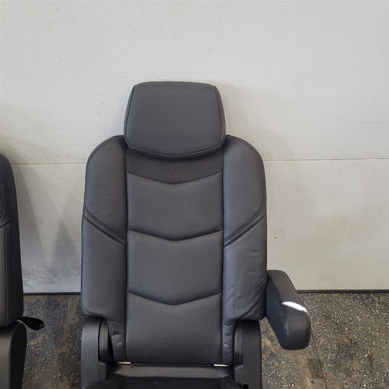 2019 ESCALADE 2ND ROW REAR SEATS BLACK LEATHER 25664 - image 8