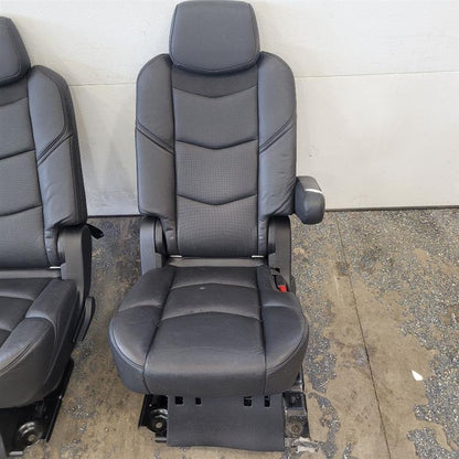 2019 ESCALADE 2ND ROW REAR SEATS BLACK LEATHER 25664 - image 9