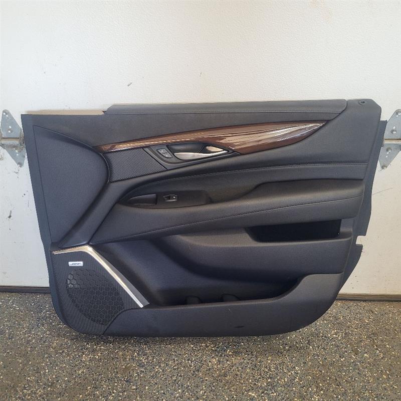 2019 ESCALADE RH FRONT DOOR TRIM PANEL BLACK 25686 - image 1