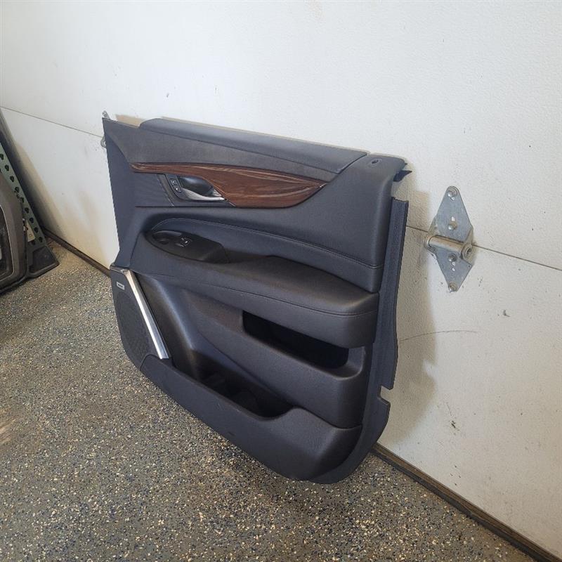 2019 ESCALADE RH FRONT DOOR TRIM PANEL BLACK 25686 - image 2