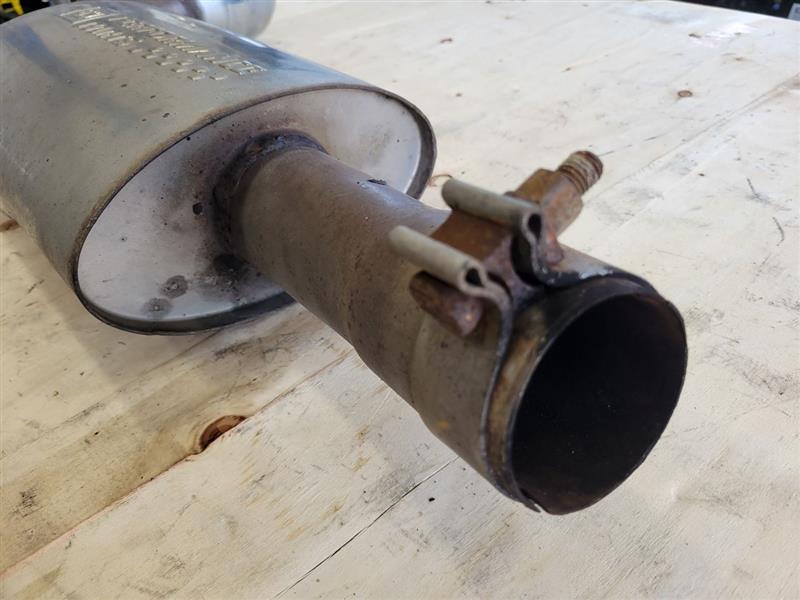 2011 CAMARO RH PASSENGER AXLE BACK MUFFLER 25907 - image 3