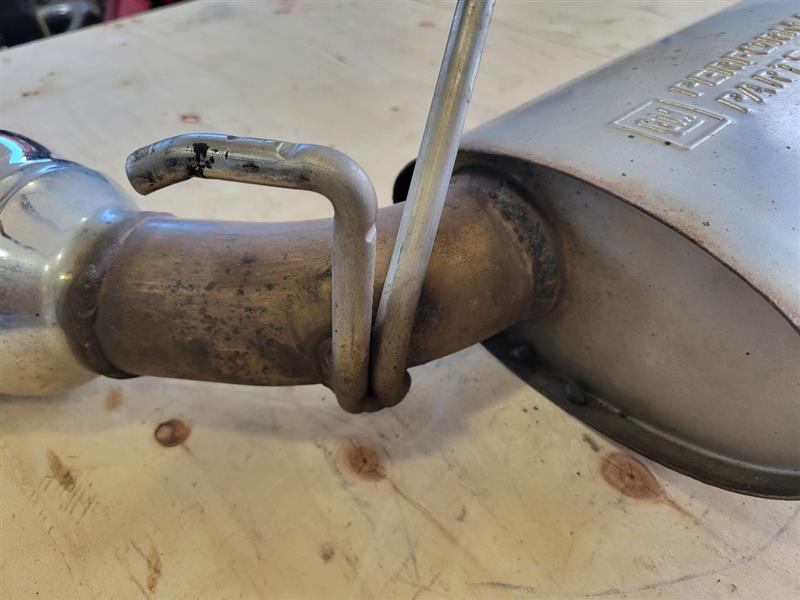2011 CAMARO RH PASSENGER AXLE BACK MUFFLER 25907 - image 5