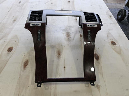 2012 ESCALADE RADIO TRIM DASH BEZEL RUBY WOOD 26102 - image 2
