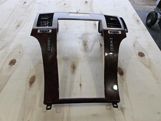 2012 ESCALADE RADIO TRIM DASH BEZEL RUBY WOOD 26102 - image 2
