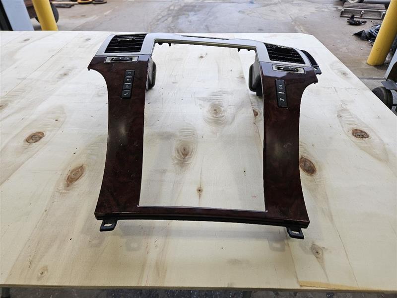 2012 ESCALADE RADIO TRIM DASH BEZEL RUBY WOOD 26102 - image 5