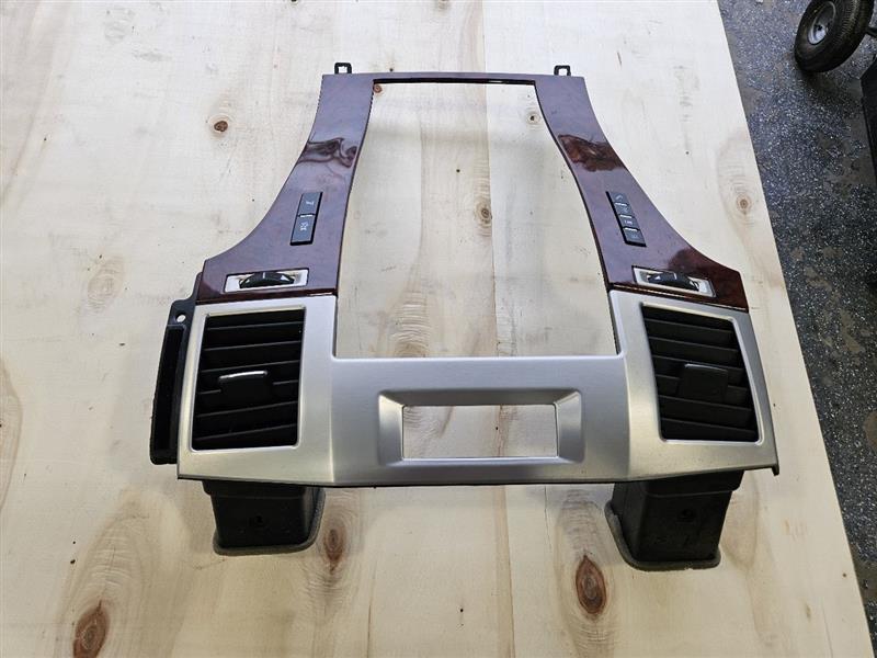 2012 ESCALADE RADIO TRIM DASH BEZEL RUBY WOOD 26102 - image 7