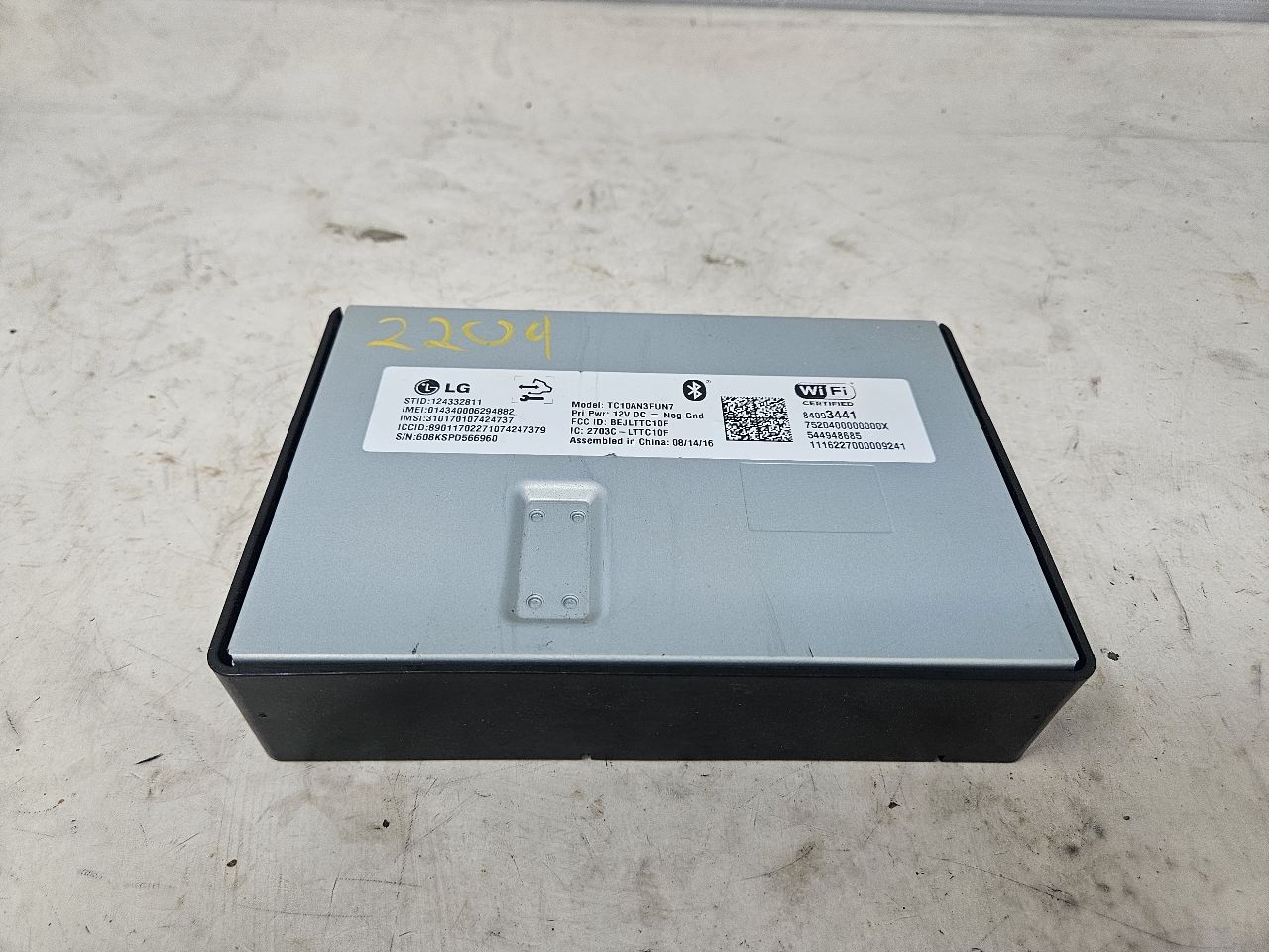 2017 SIERDEN15 ONSTAR COMMUNICATION MODULE 84093441 26273 - image 1