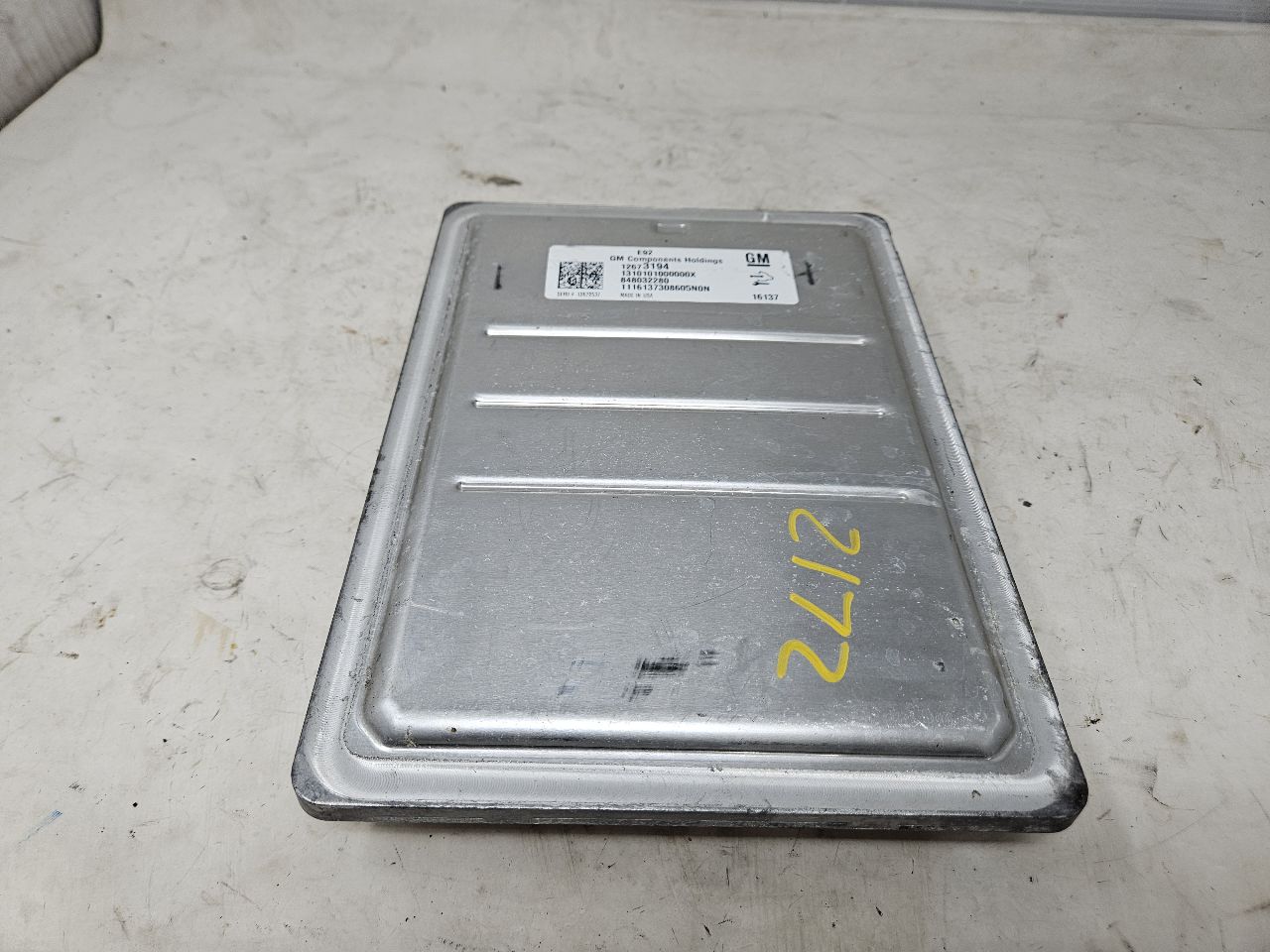 2016 ESCALADE E92 ECM ENGINE CONTROL MODULE L86 26296 - image 5