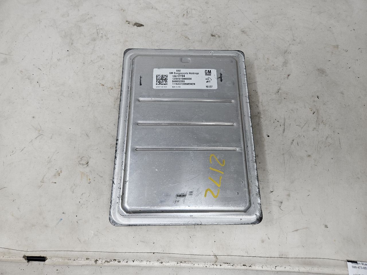 2016 ESCALADE E92 ECM ENGINE CONTROL MODULE L86 26296 - image 7