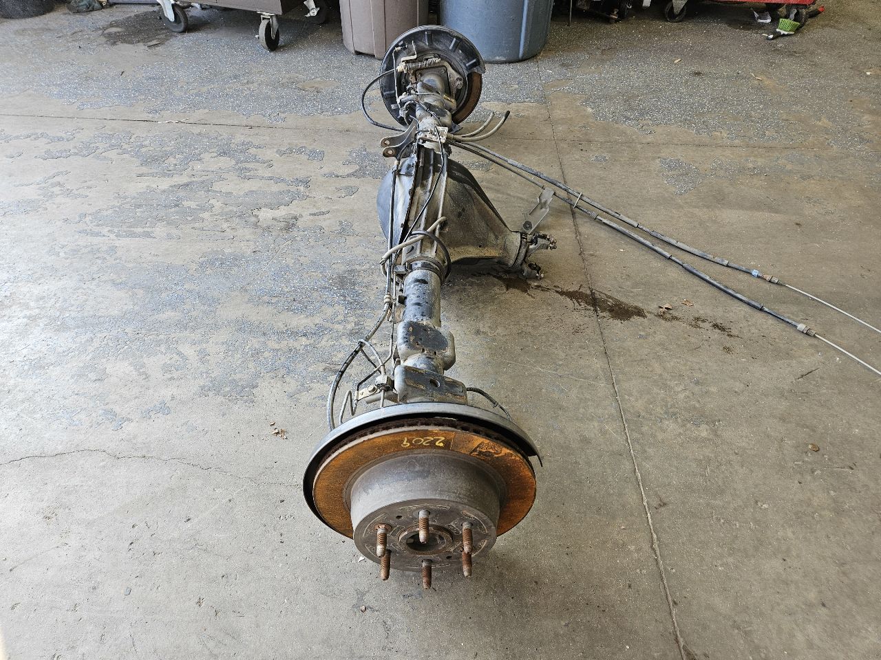 2017 SIERDEN15 REAR AXLE 9.75" GU5 3.23 G80 138K 26298 - image 11