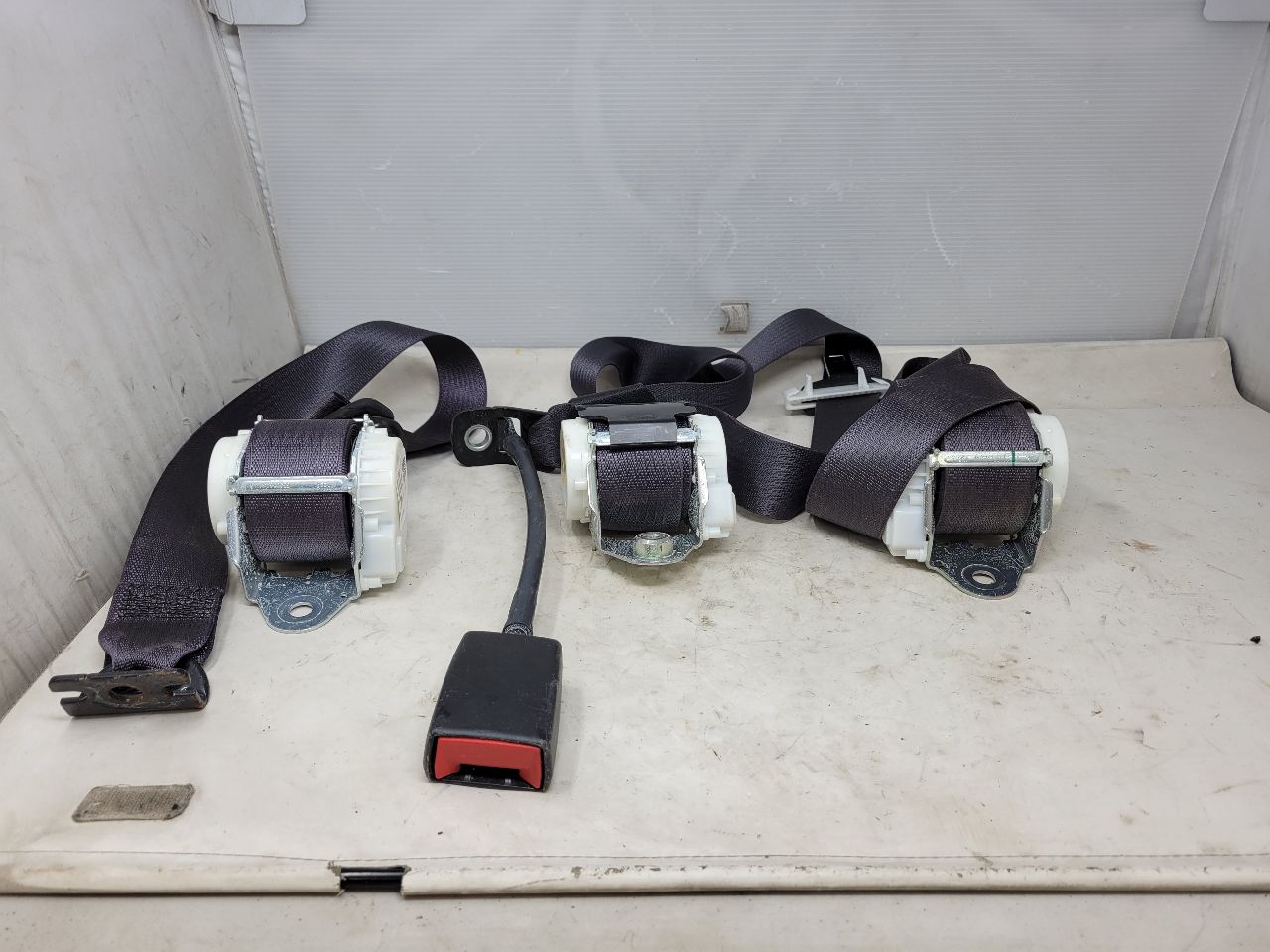 2017 SIERDEN15 REAR SEAT BELTS SET OF 3 BLACK 26314 - image 3