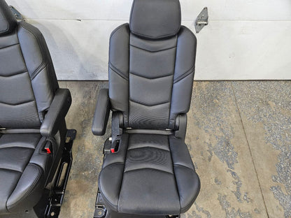 2016 ESCALADE 2ND ROW BUCKET SEATS BLACK LEATHER 26358 - image 6