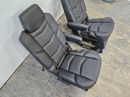 2016 ESCALADE 2ND ROW BUCKET SEATS BLACK LEATHER 26358 - image 9