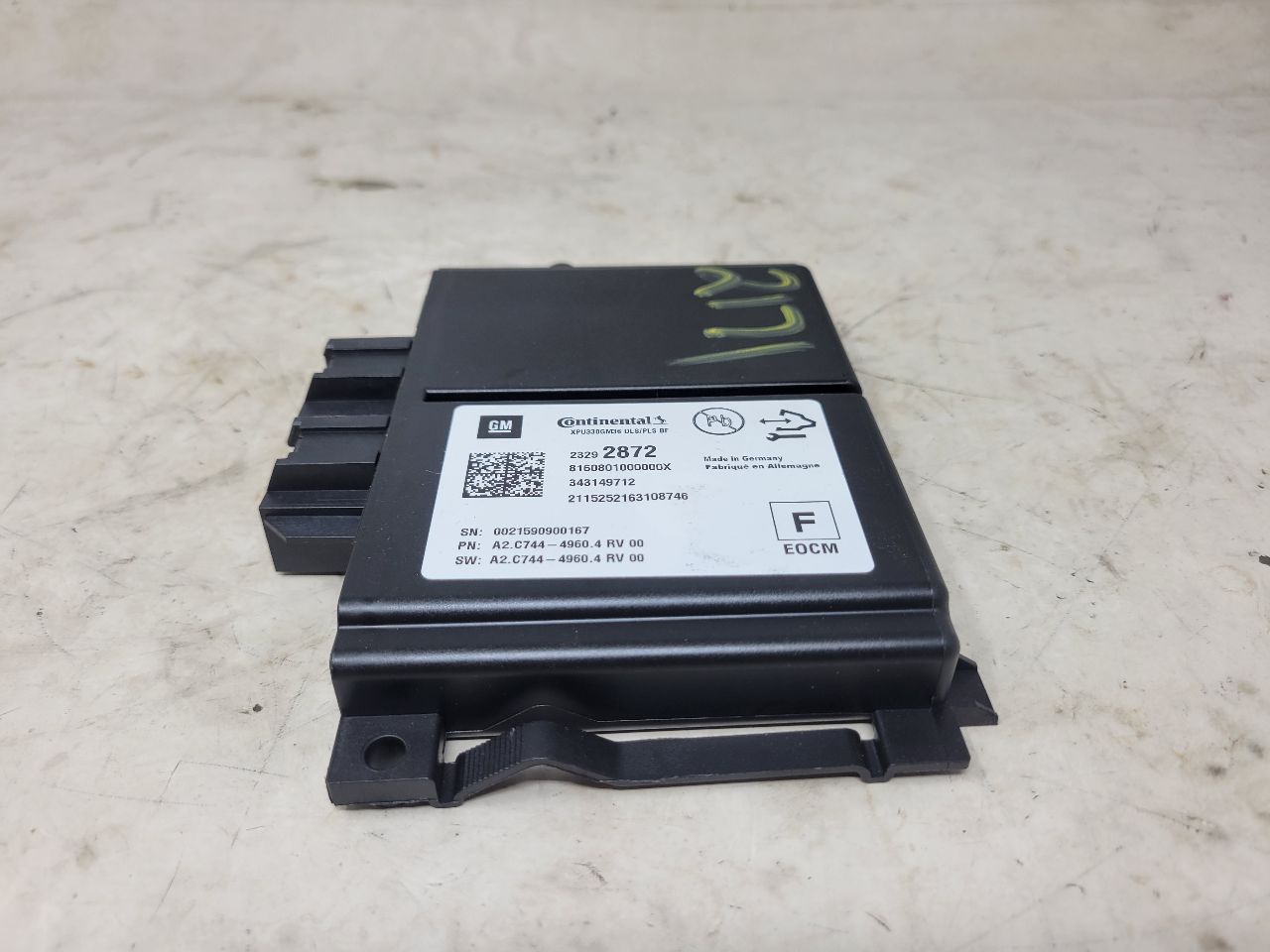 2016 ESCALADE DRIVER PRE COLLISION MODULE 23292872 26420 - image 2