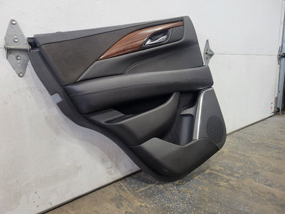 2016 ESCALADE LH DRIVER REAR DOOR TRIM PANEL BLACK 26500 - image 3
